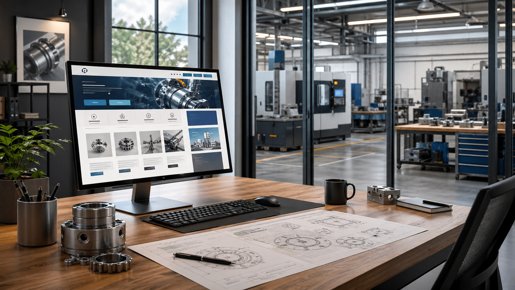 Illustration de Site internet industriel : quels contenus mettre sur la page d’accueil ?